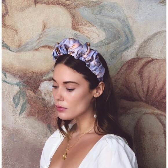 Common Era Botticelli's Daydream Ruched Headband - Picture 6 of 9